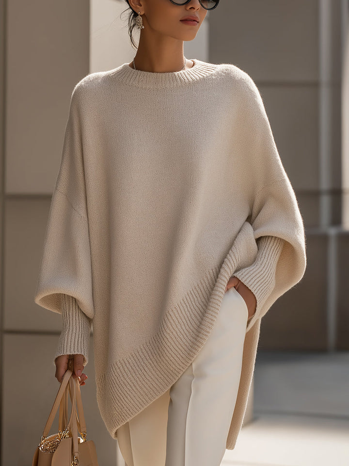 Catherine™ | Pull Oversize en Laine Douce au Style Naturellement Élégant