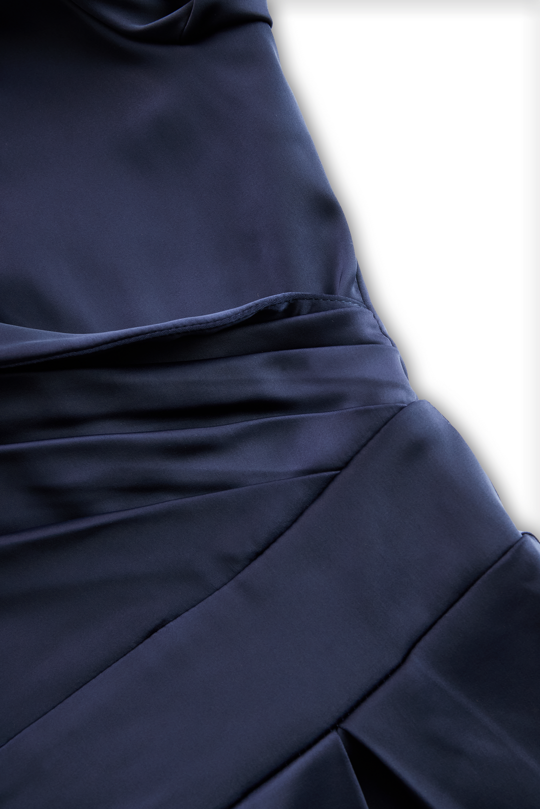 ParisPeak™ | Robe Midi Élégante Avec Col Châle