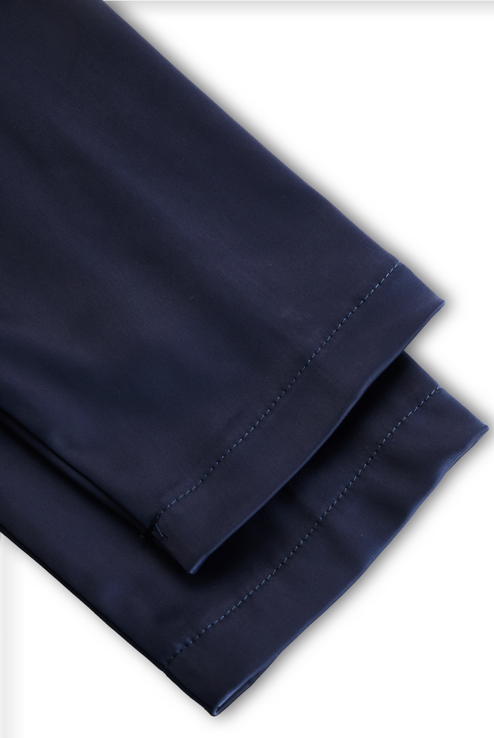 ParisPeak™ | Robe Midi Élégante Avec Col Châle