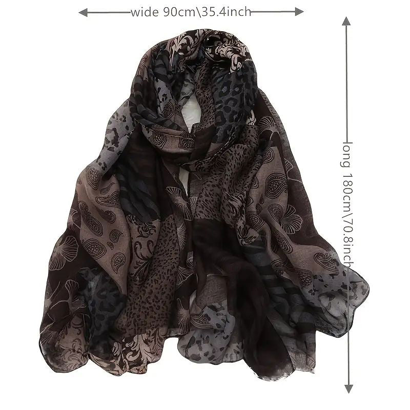 Écharpe De Style Ethnique Vintage