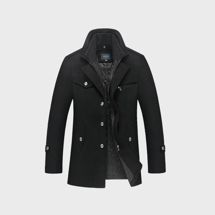 ParisPeak™ | Manteau Peacoat Intemporel avec Protection
