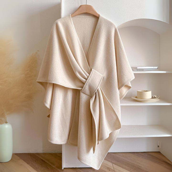 Isabelle™ | Écharpe Drape en Fleece – Douceur Enveloppante & Élégance Naturelle