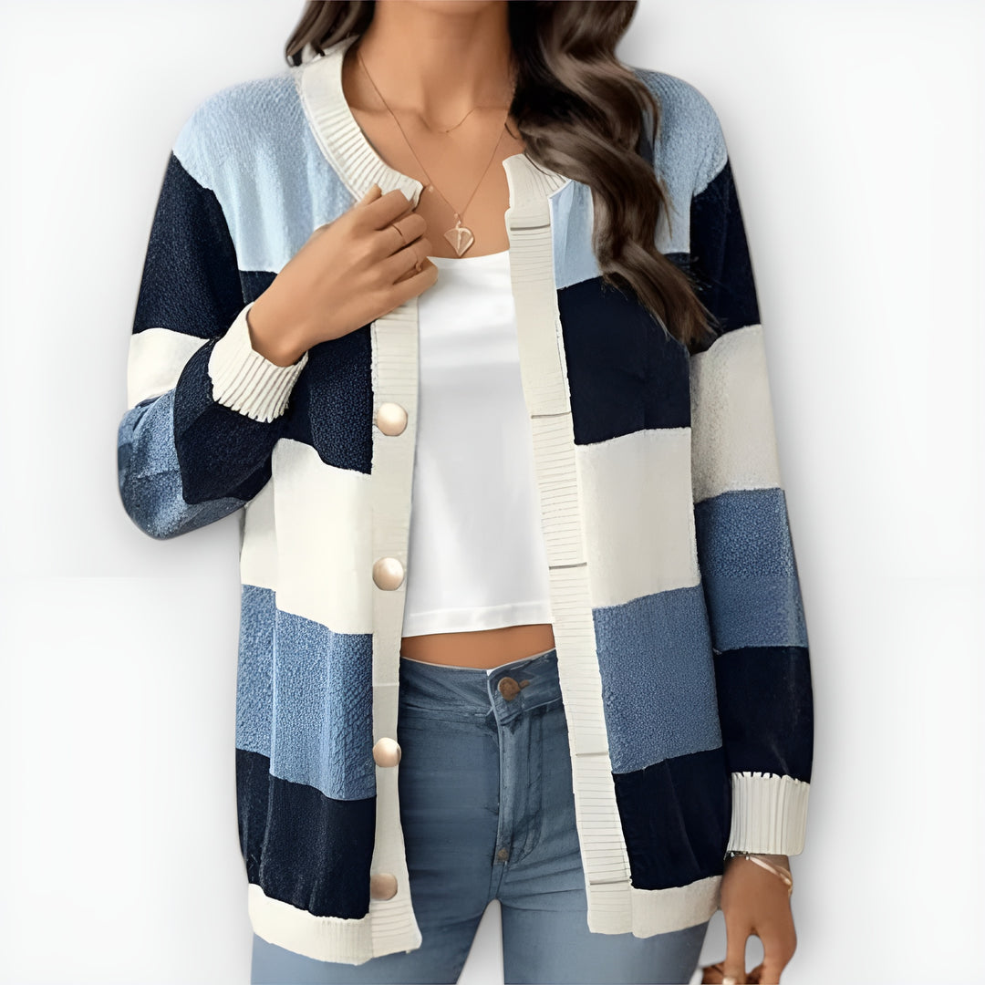 Lottenia™ | Cardigan À Rayures