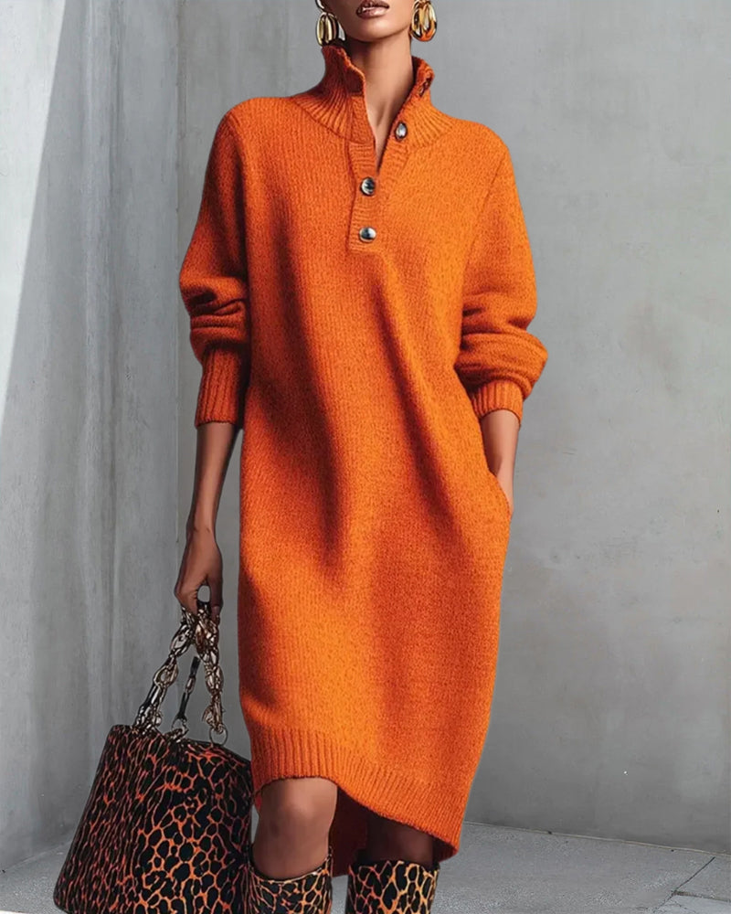 Célia™ | Robe d’Hiver Élégante & Confortable