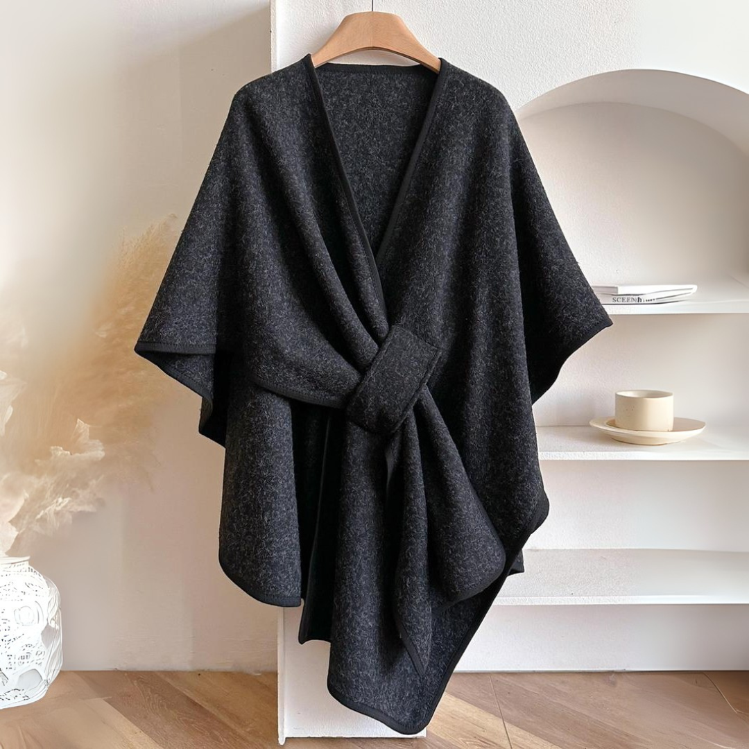 Isabelle™ | Écharpe Drape en Fleece – Douceur Enveloppante & Élégance Naturelle