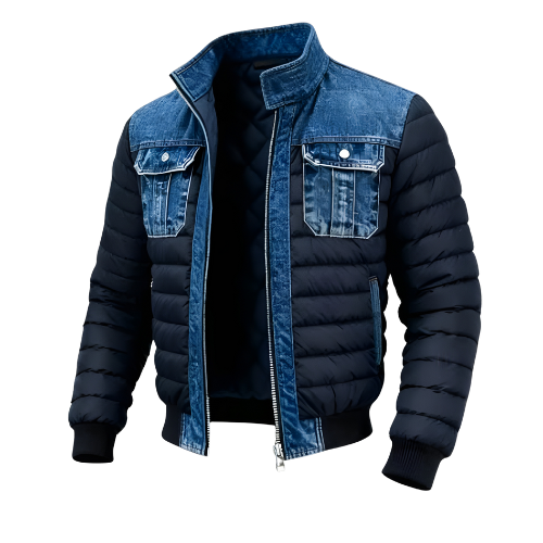 ParisPeak™ | Veste Casual Effet Denim