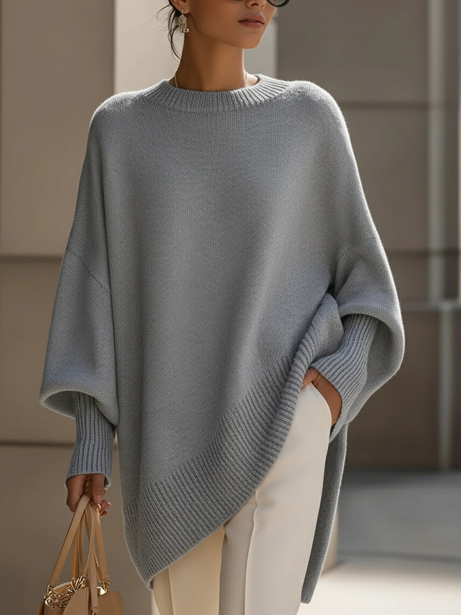 Catherine™ | Pull Oversize en Laine Douce au Style Naturellement Élégant