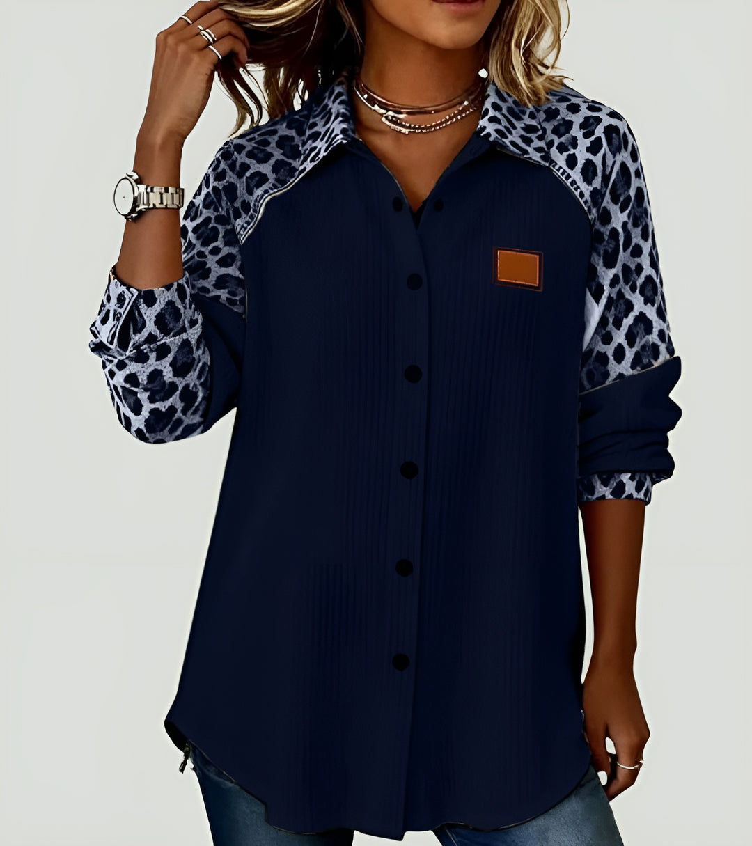 ParisPeak™ | Chemise Léopard Féminine