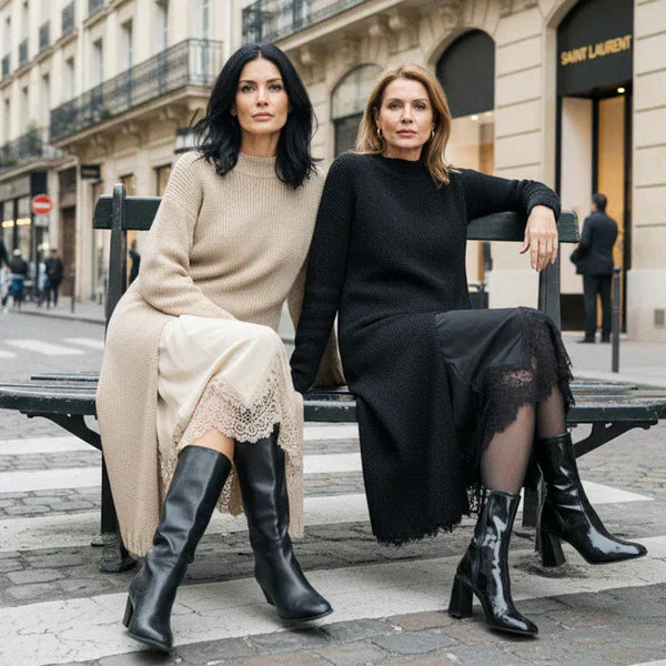 Louise-Marie™ | Ensemble Hiver 2 Pièces Doux et Élégant