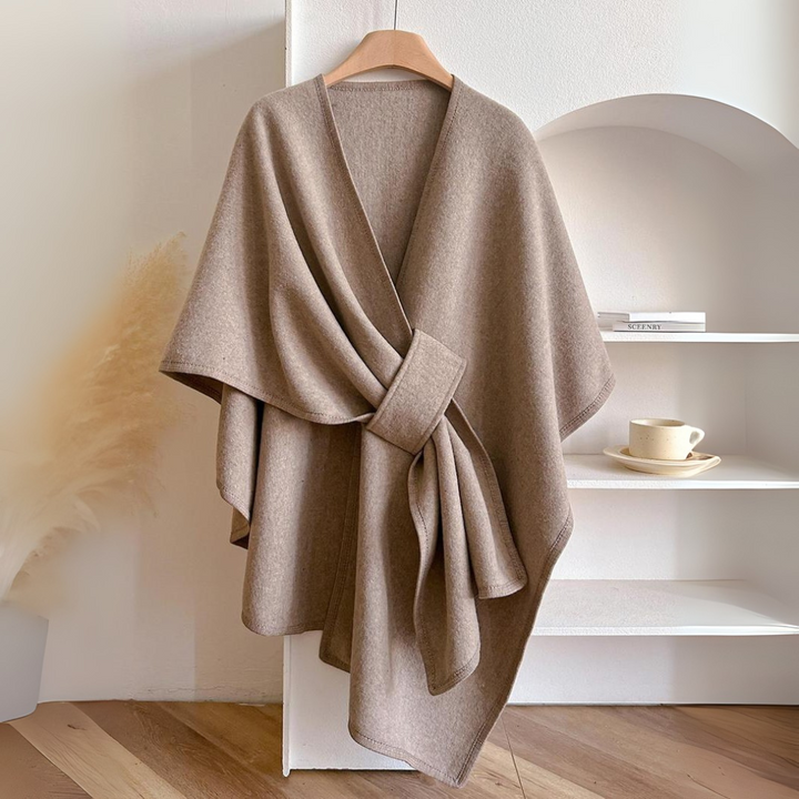 Isabelle™ | Écharpe Drape en Fleece – Douceur Enveloppante & Élégance Naturelle