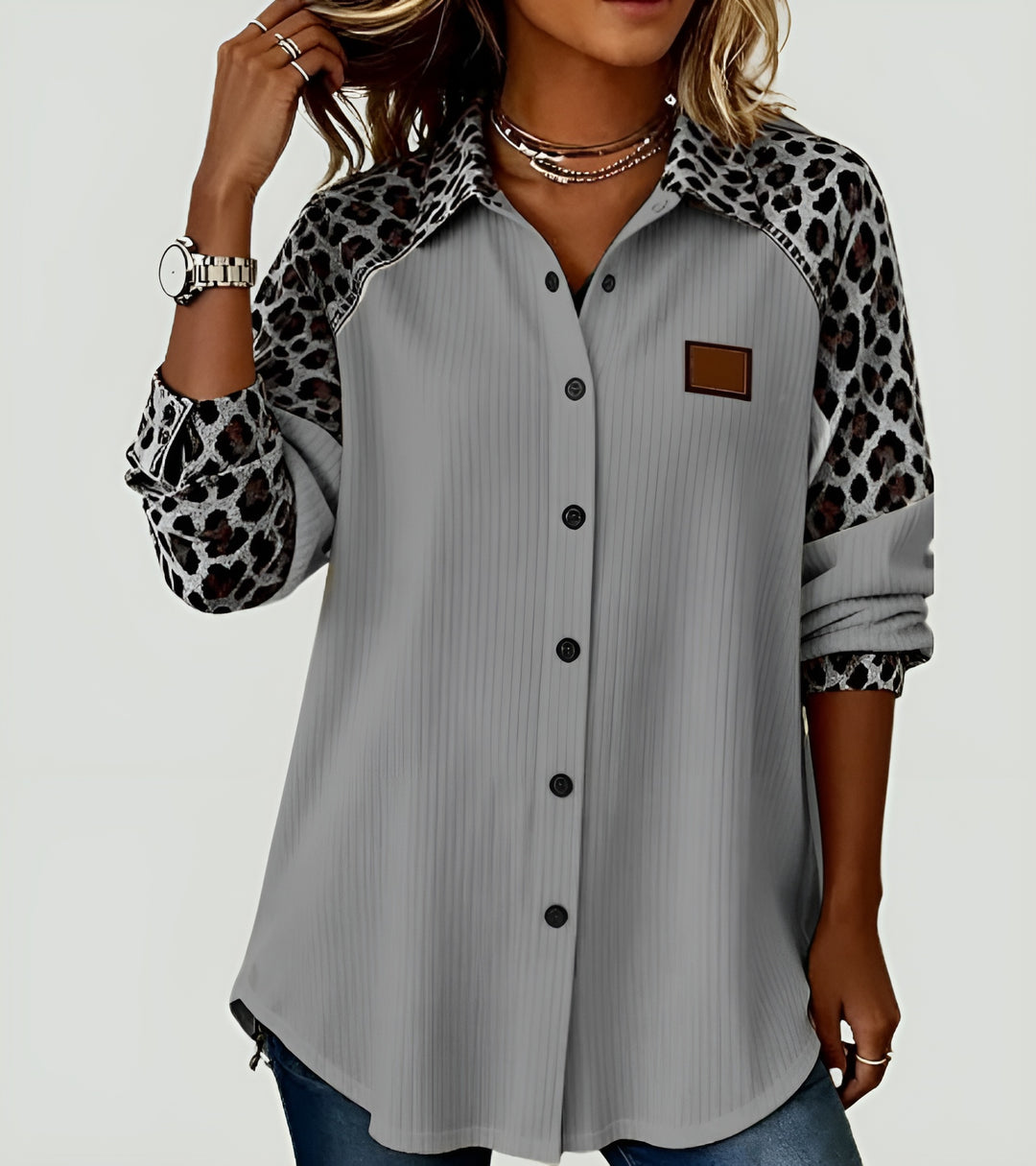 ParisPeak™ | Chemise Léopard Féminine