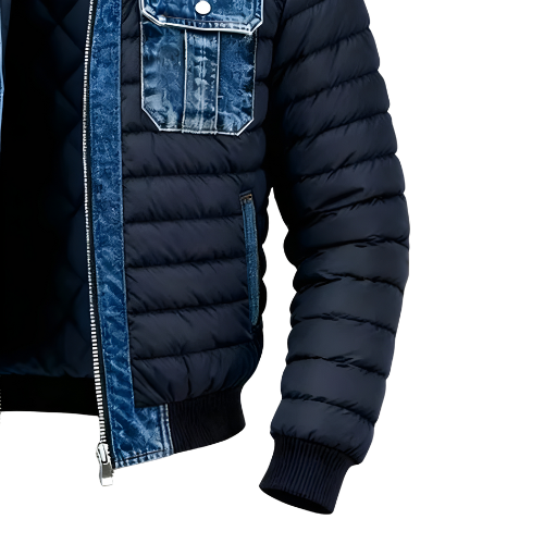 ParisPeak™ | Veste Casual Effet Denim