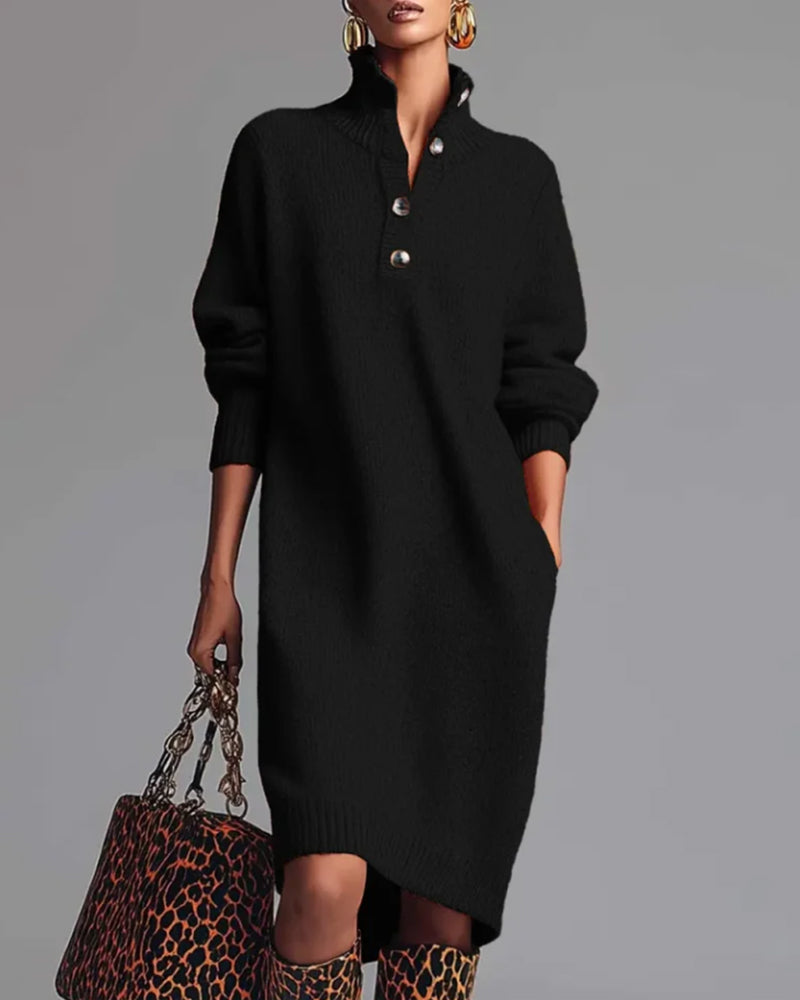 Célia™ | Robe d’Hiver Élégante & Confortable