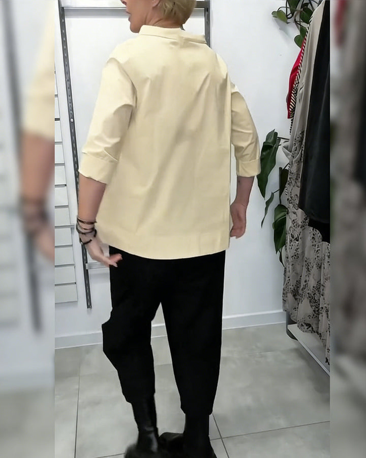 ParisPeak™ | Chemisier Décontracté En Coton