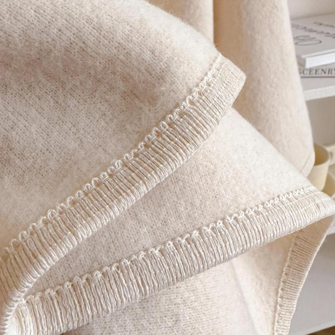 Isabelle™ | Écharpe Drape en Fleece – Douceur Enveloppante & Élégance Naturelle