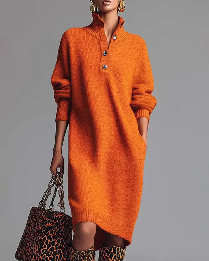 Célia™ | Robe d’Hiver Élégante & Confortable