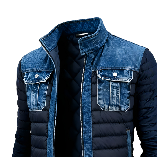 ParisPeak™ | Veste Casual Effet Denim