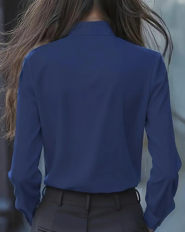 Elise™ | Blouse Élégante Avec Volants Et Charme Minimaliste Intemporel