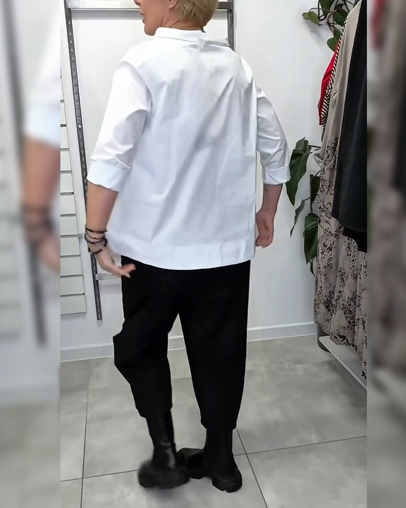 ParisPeak™ | Chemisier Décontracté En Coton