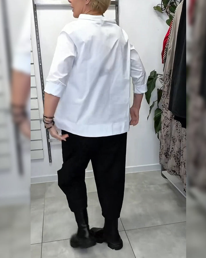 ParisPeak™ | Chemisier Décontracté En Coton