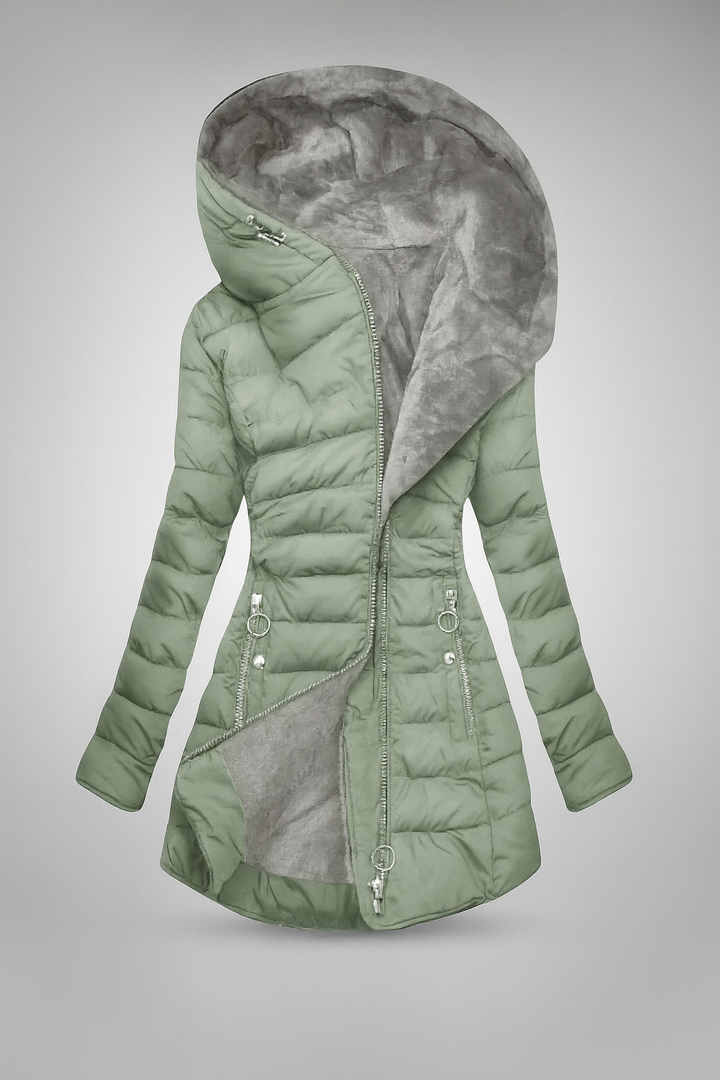 Solène™ | Manteau d’Hiver Chaud et Élégant