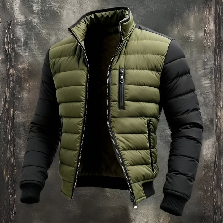 ParisPeak™ | Veste Homme Matelassée à Coupe Moderne avec Zip