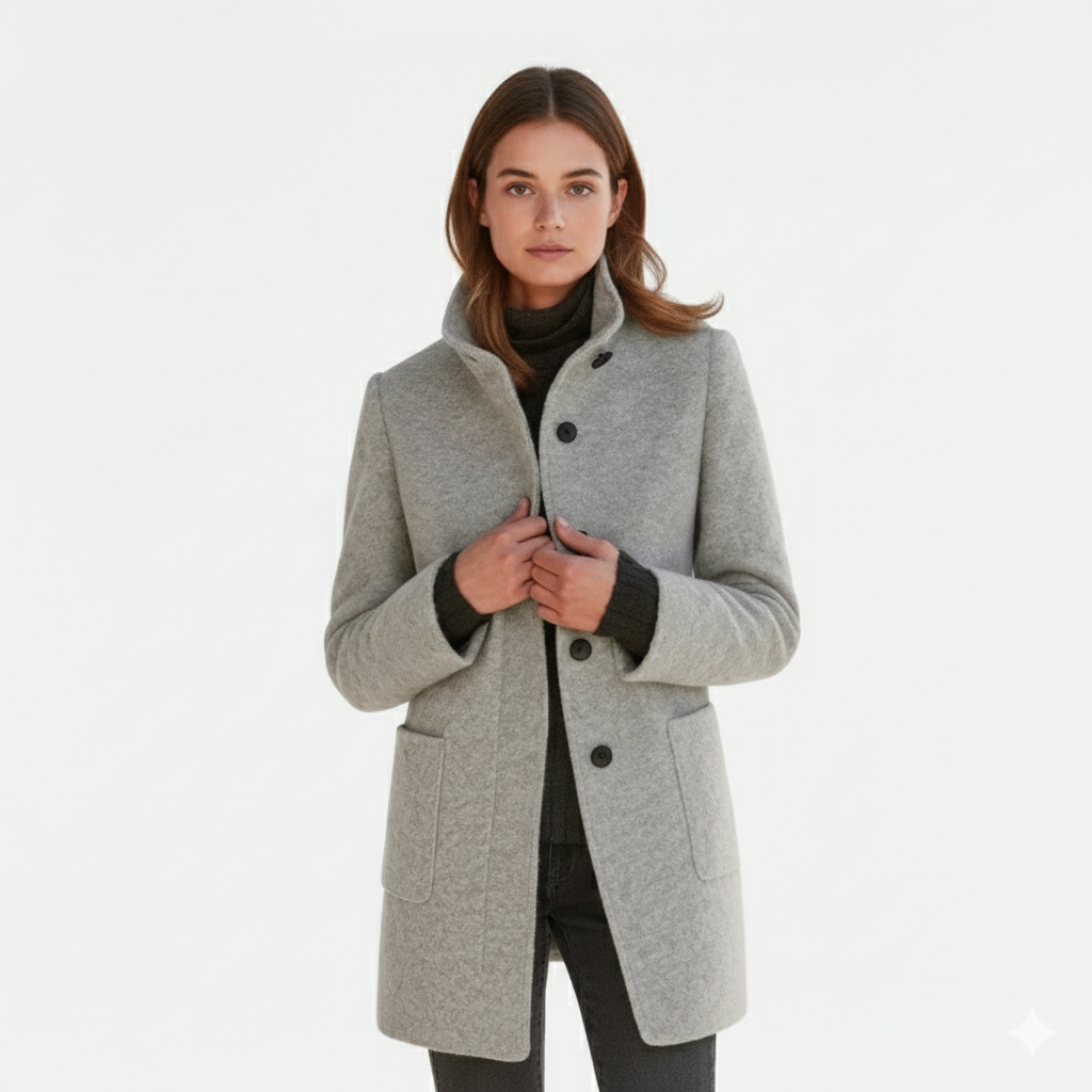 Amélie™ | Manteau en Laine Chaud & Élégant pour l’Hiver