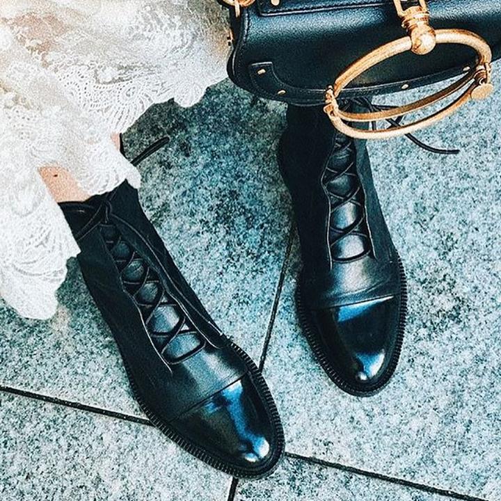 Céline™ | Bottes en cuir