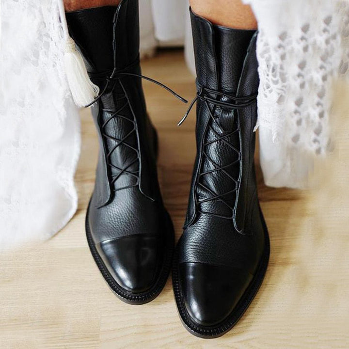 Céline™ | Bottes en cuir