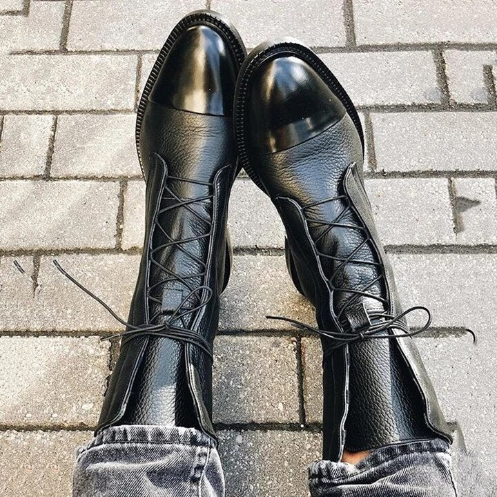 Céline™ | Bottes en cuir