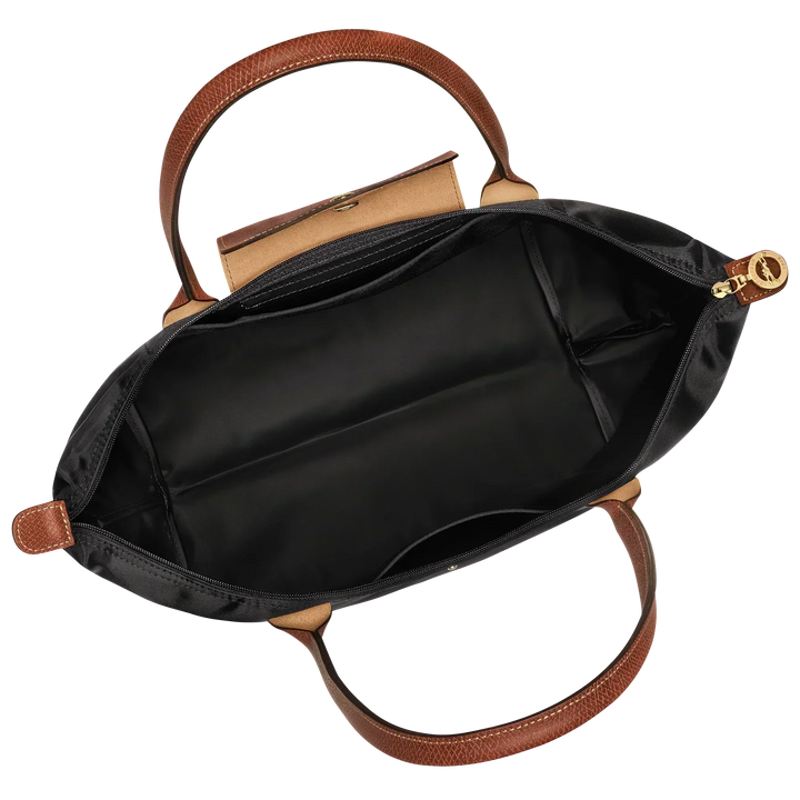 La Yolande Lumière™ Noir | Sac Shopper Pliable en Nylon Premium