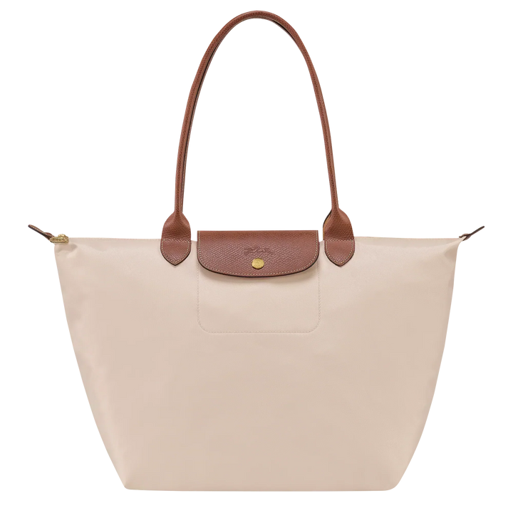 La Yolande Lumière™ Beige | Sac Shopper Pliable en Nylon Premium