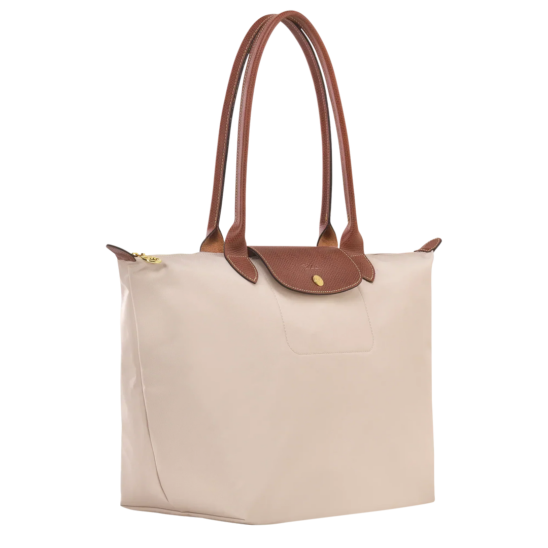 La Yolande Lumière™ Beige | Sac Shopper Pliable en Nylon Premium