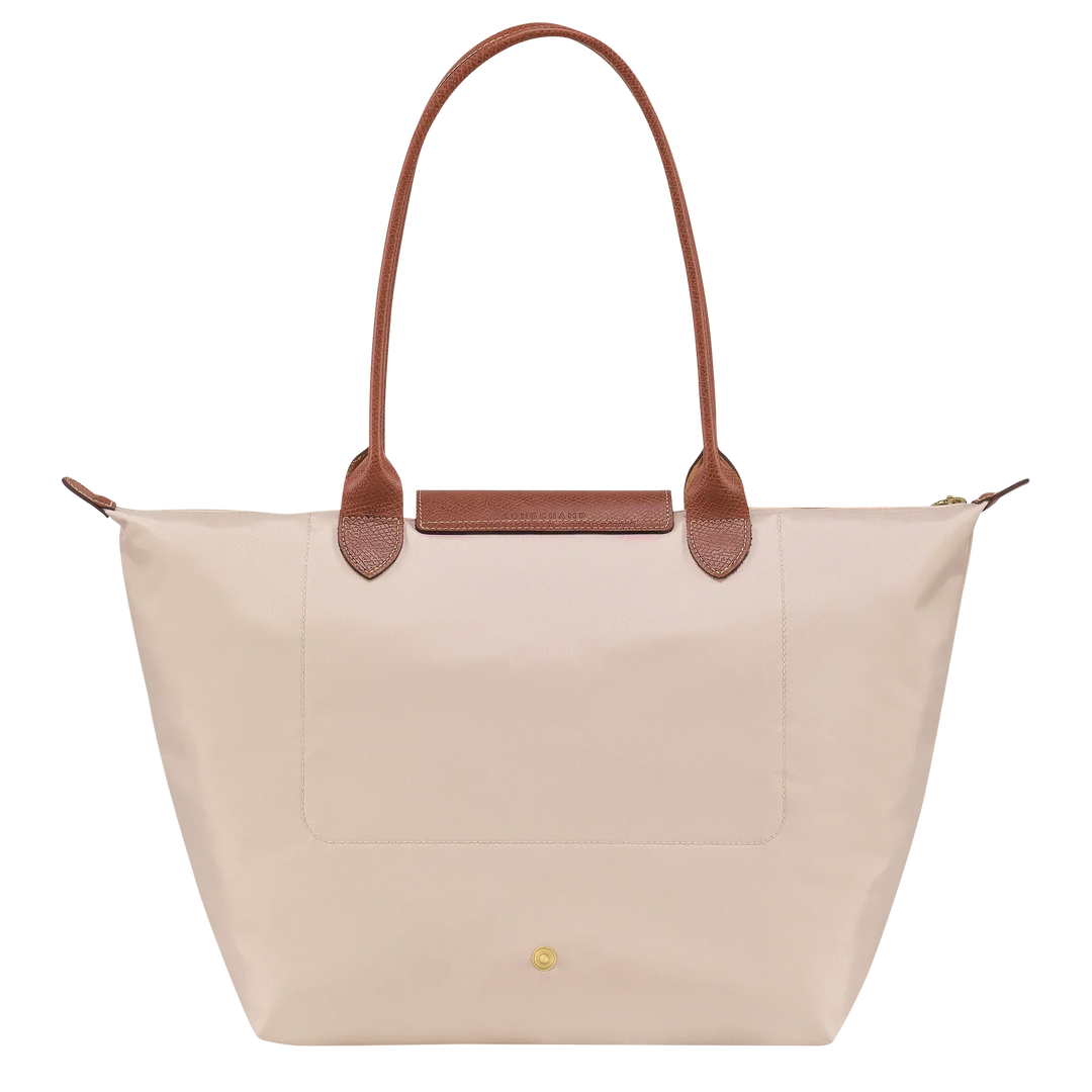 La Yolande Lumière™ Beige | Sac Shopper Pliable en Nylon Premium
