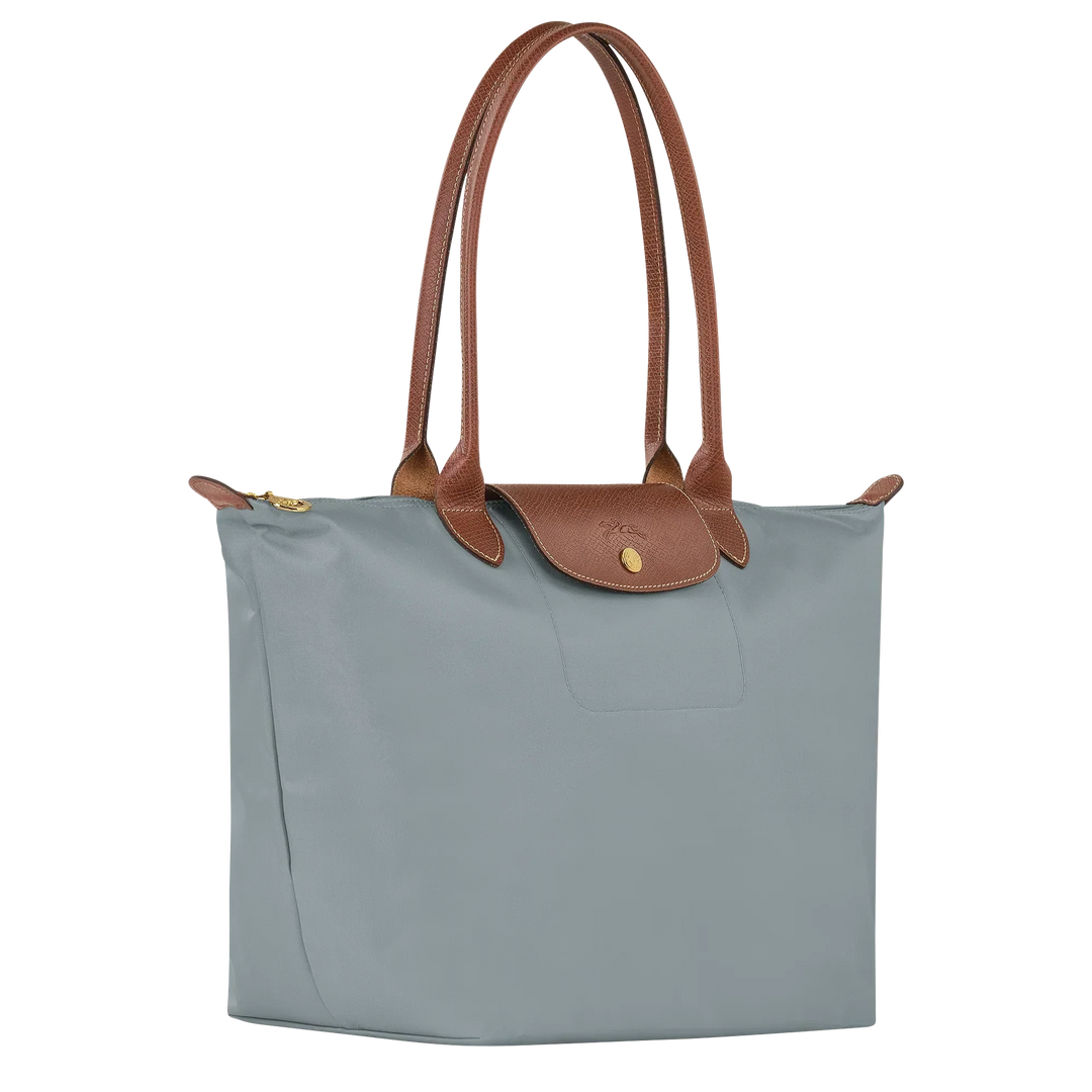 La Yolande Lumière™ Gris clair | Sac Shopper Pliable en Nylon Premium