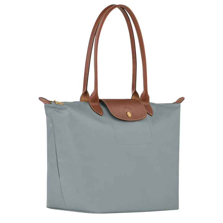 La Yolande Lumière™ Gris clair | Sac Shopper Pliable en Nylon Premium