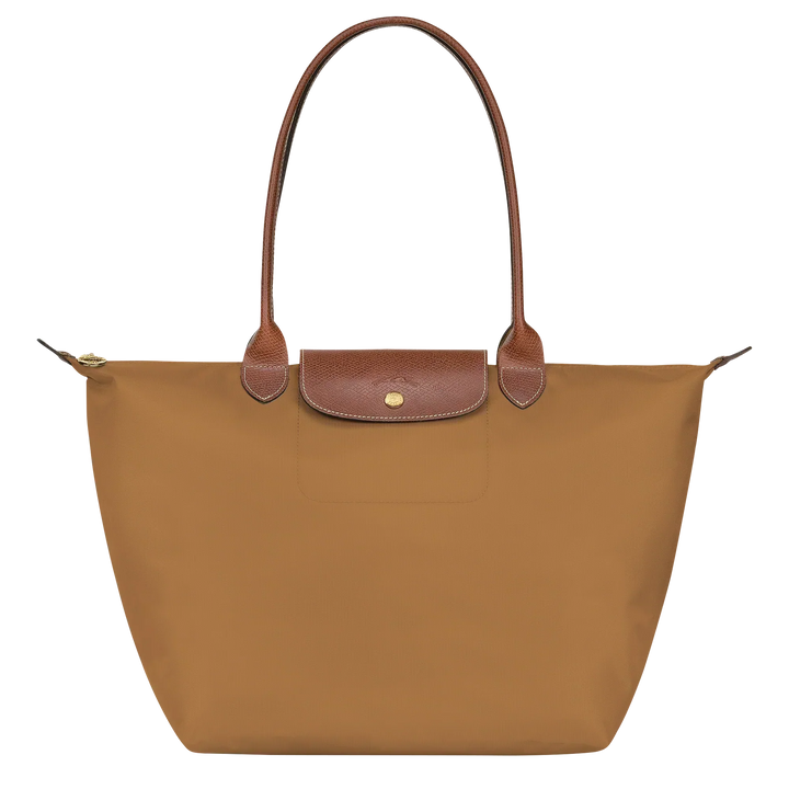 La Yolande Lumière™ Caramel | Sac Shopper Pliable en Nylon Premium