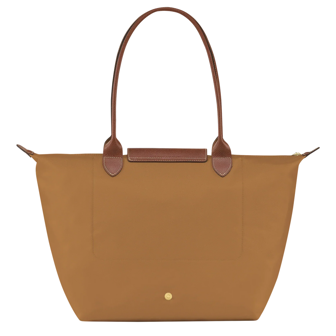La Yolande Lumière™ Caramel | Sac Shopper Pliable en Nylon Premium