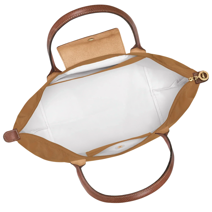 La Yolande Lumière™ Caramel | Sac Shopper Pliable en Nylon Premium