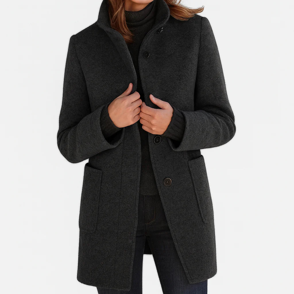 Amélie™ | Manteau en Laine Chaud & Élégant pour l’Hiver