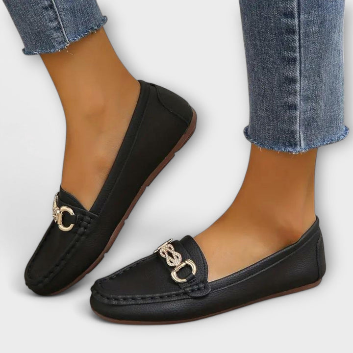 Lara™ | Mocassins Classiques en Cuir avec Confort Intuitif
