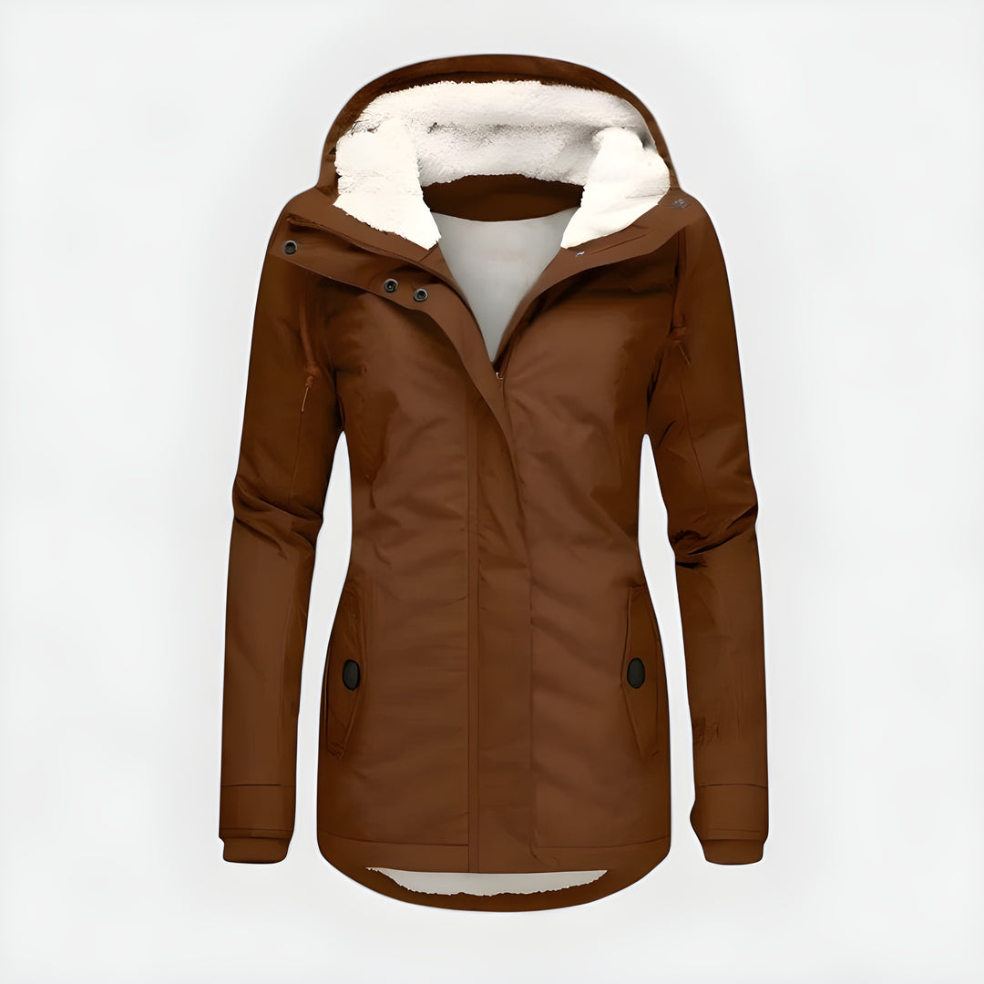 Laurine™ | Manteau d’Hiver Imperméable et Douillet pour Tous les Temps