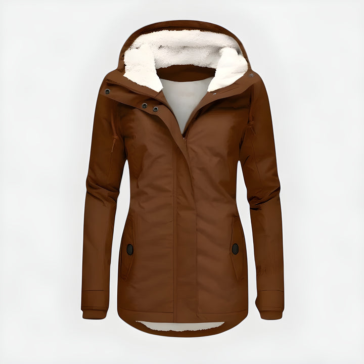 Laurine™ | Manteau d’Hiver Imperméable et Douillet pour Tous les Temps
