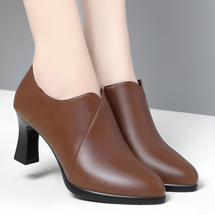 ParisPeak™ | Escarpins Élégants en Cuir