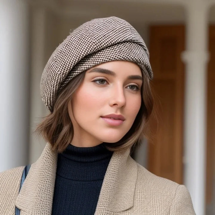 Camille™ | Béret Élégant &amp; Intemporel pour un Style Français Sans Effort