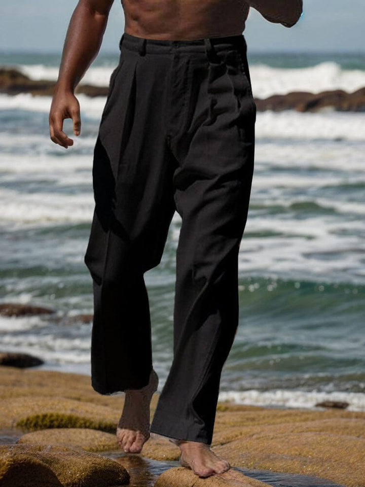 ParisPeak™ | Pantalon Léger En Coton Et Lin