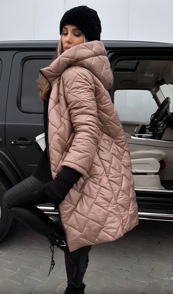 Léonie™ | Manteau d’Hiver Élégant et Doux au Toucher