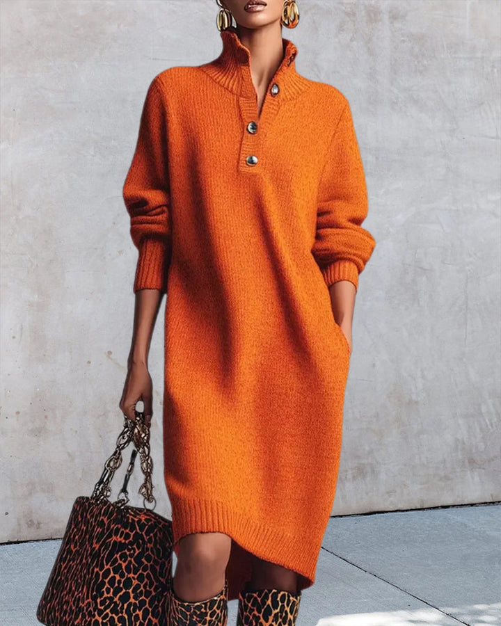 Célia™ | Robe d’Hiver Élégante & Confortable