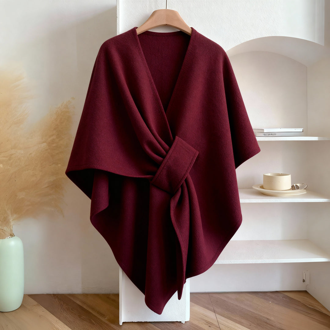 Isabelle™ | Écharpe Drape en Fleece – Douceur Enveloppante & Élégance Naturelle