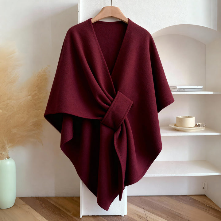 Isabelle™ | Écharpe Drape en Fleece – Douceur Enveloppante & Élégance Naturelle
